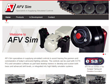 Tablet Screenshot of afvsim.com